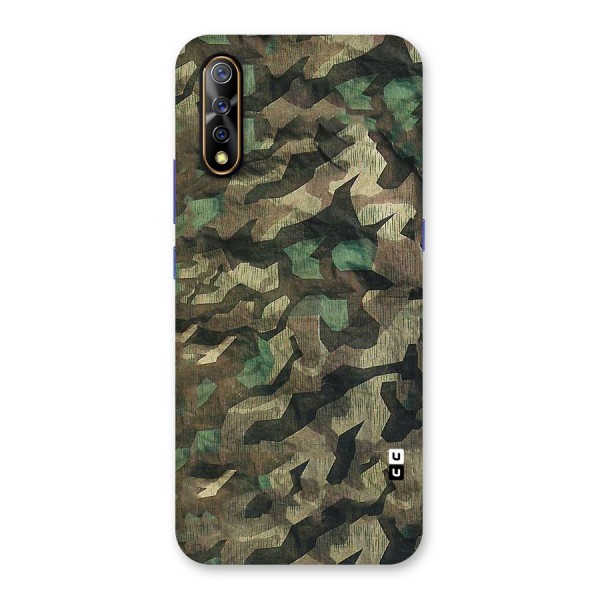 Rugged Army Back Case for Vivo S1