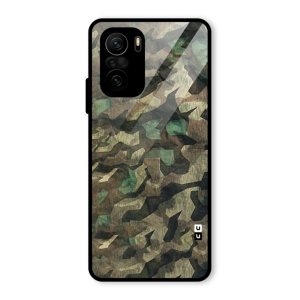 Rugged Army Glass Back Case for Mi 11x