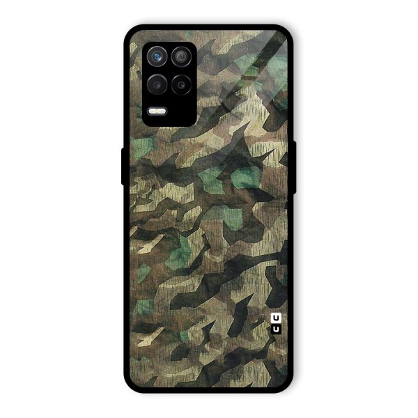 Rugged Army Glass Back Case for Realme 9 5G