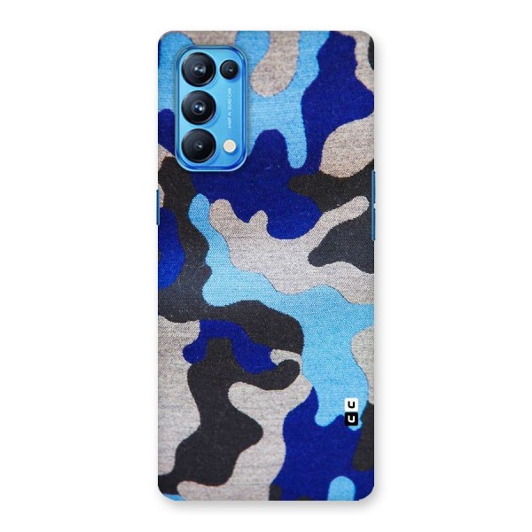 Rugged Camouflage Back Case for Oppo Reno5 Pro 5G