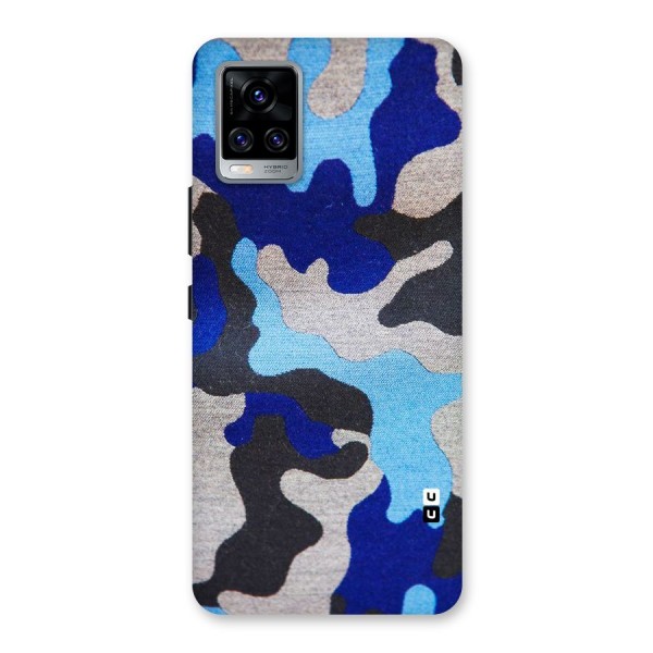 Rugged Camouflage Back Case for Vivo V20 Pro