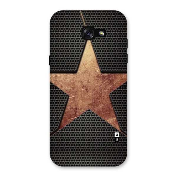 Rugged Gold Star Back Case for Galaxy A7 (2017)