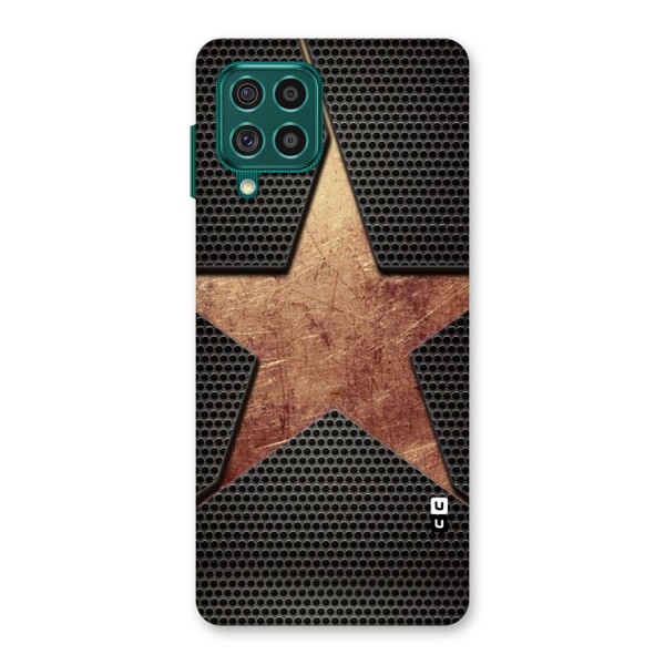 Rugged Gold Star Back Case for Galaxy F62