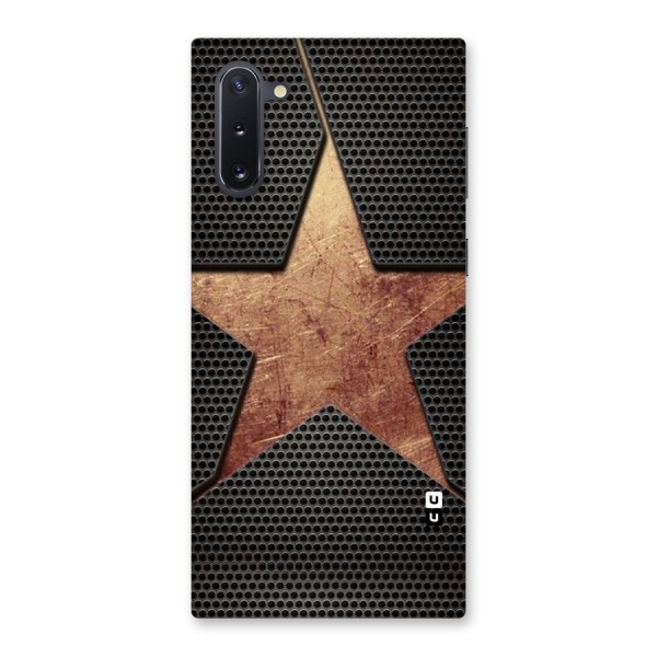 Rugged Gold Star Back Case for Galaxy Note 10