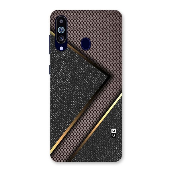 Rugged Polka Design Back Case for Galaxy A60