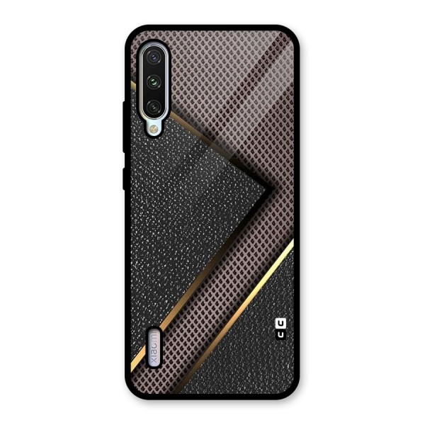 Rugged Polka Design Glass Back Case for Mi A3