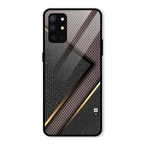 Rugged Polka Design Glass Back Case for OnePlus 9R