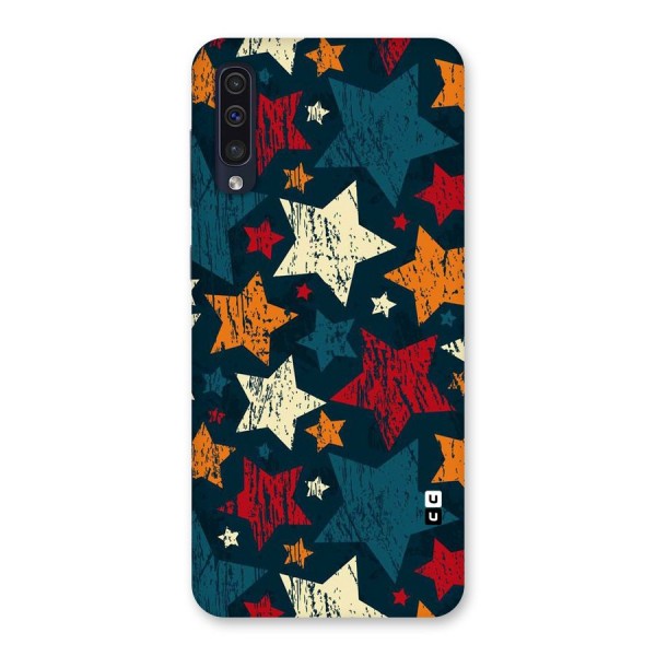 Rugged Star Design Back Case for Galaxy A50