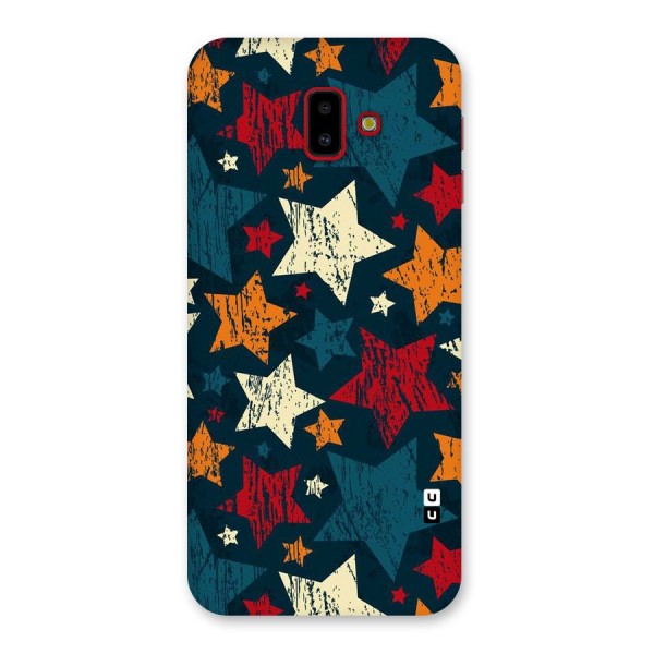 Rugged Star Design Back Case for Galaxy J6 Plus