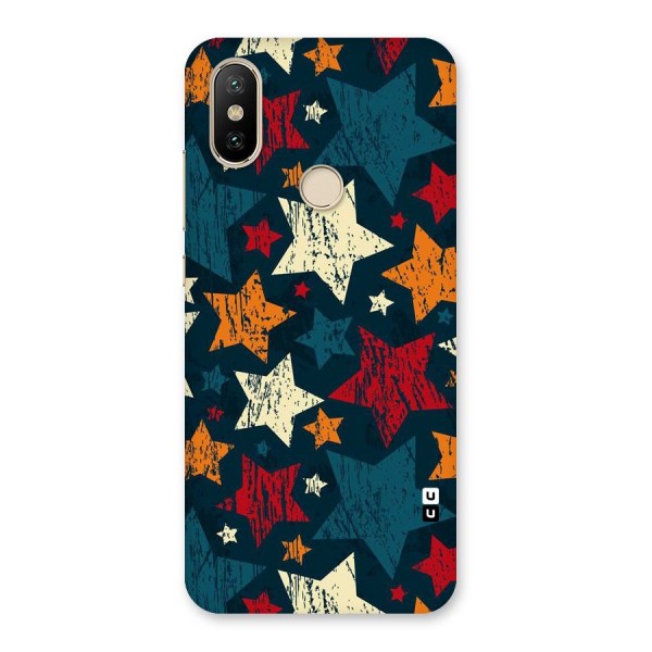 Rugged Star Design Back Case for Mi A2