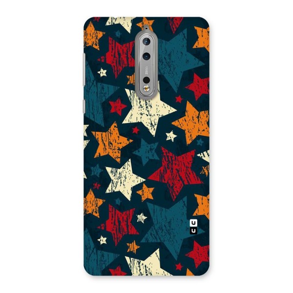 Rugged Star Design Back Case for Nokia 8