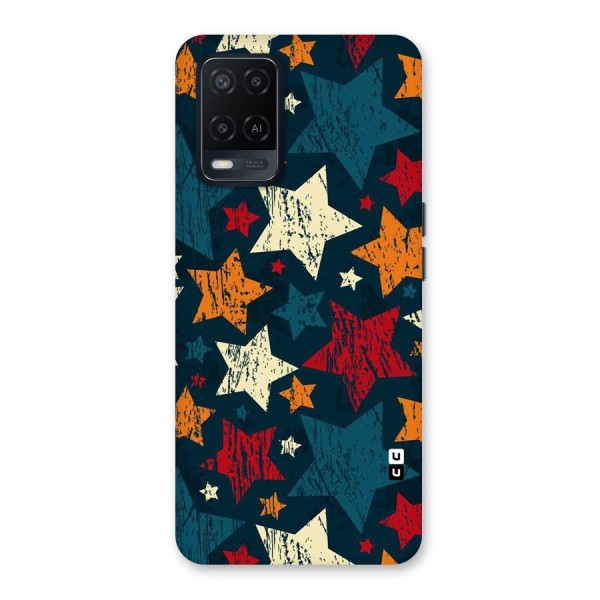 Rugged Star Design Back Case for Oppo A54