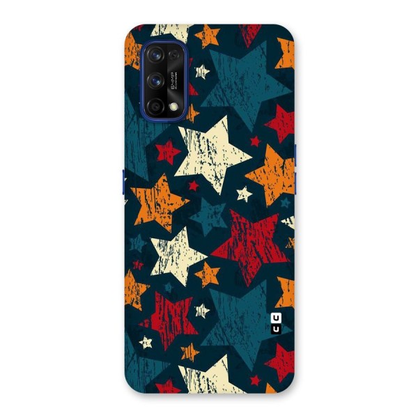 Rugged Star Design Back Case for Realme 7 Pro