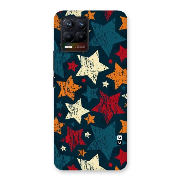 Rugged Star Design Back Case for Realme 8