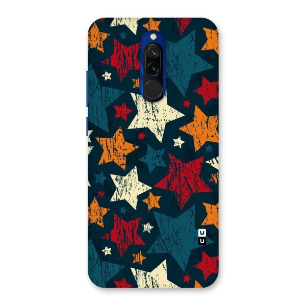 Rugged Star Design Back Case for Redmi 8