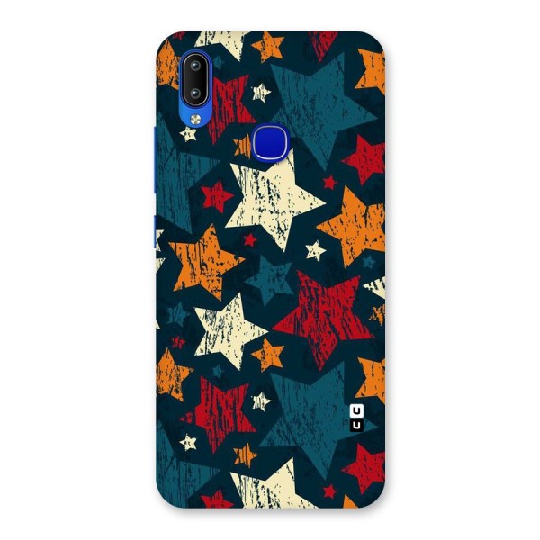 Rugged Star Design Back Case for Vivo Y91