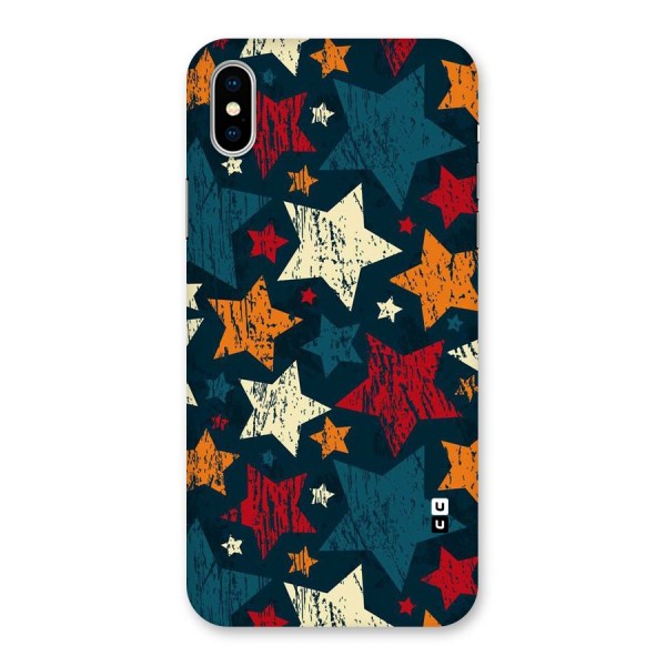 Rugged Star Design Back Case for iPhone XS