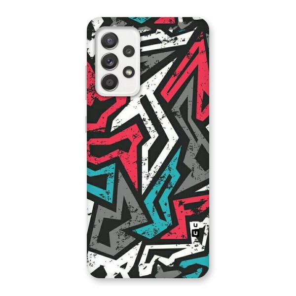 Rugged Strike Abstract Back Case for Galaxy A52