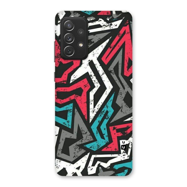 Rugged Strike Abstract Back Case for Galaxy A72