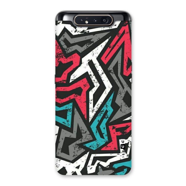 Rugged Strike Abstract Back Case for Galaxy A80