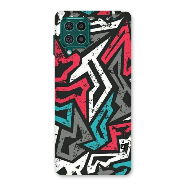 Rugged Strike Abstract Back Case for Galaxy F62