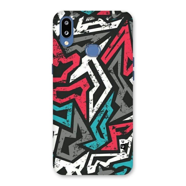 Rugged Strike Abstract Back Case for Galaxy M01s