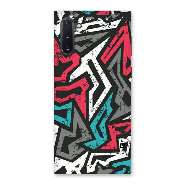 Rugged Strike Abstract Back Case for Galaxy Note 10