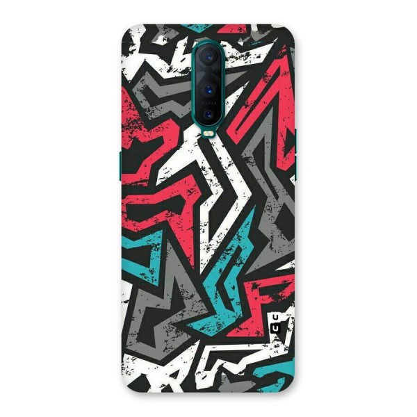 Rugged Strike Abstract Back Case for Oppo R17 Pro