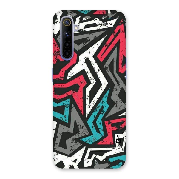 Rugged Strike Abstract Back Case for Realme 6i