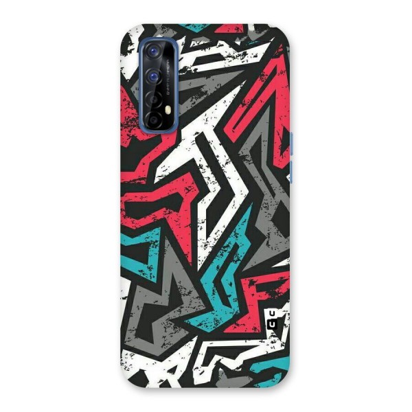 Rugged Strike Abstract Back Case for Realme 7