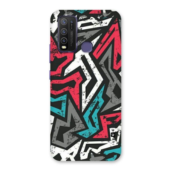 Rugged Strike Abstract Back Case for Vivo Y30