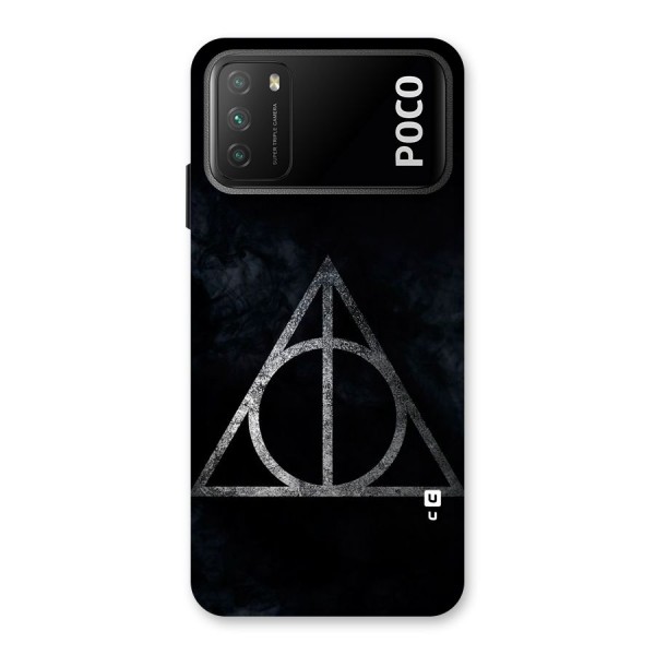 Rugged Triangle Design Back Case for Poco M3