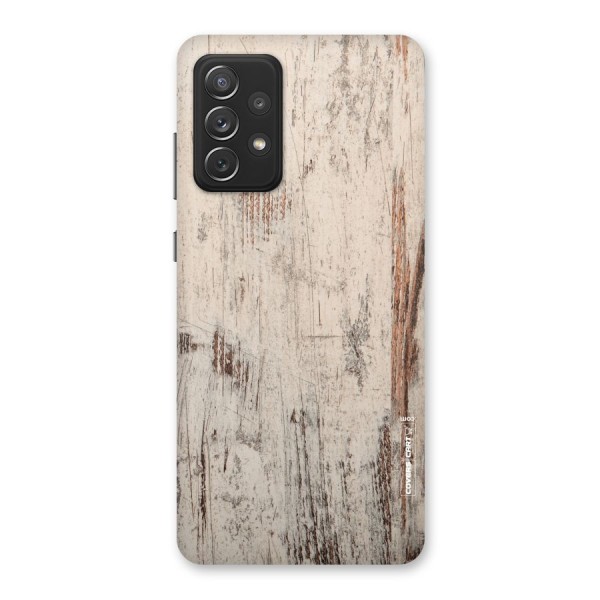 Rugged Wooden Texture Back Case for Galaxy A72