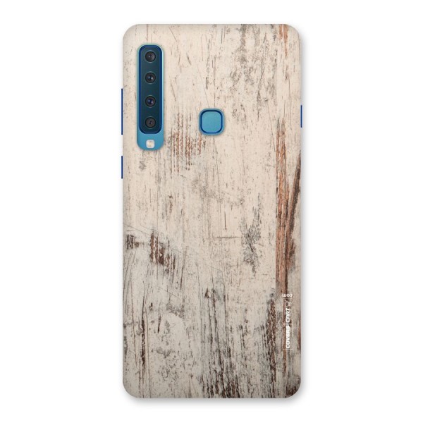 Rugged Wooden Texture Back Case for Galaxy A9 (2018)