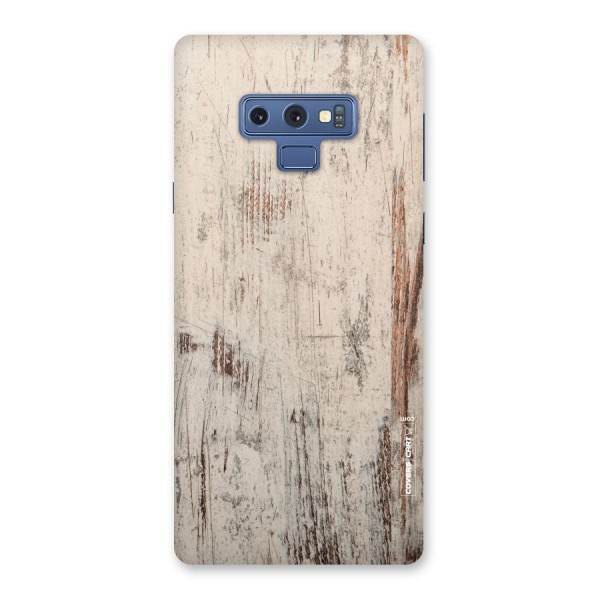 Rugged Wooden Texture Back Case for Galaxy Note 9