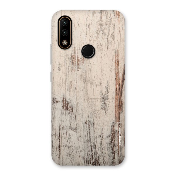 Rugged Wooden Texture Back Case for Lenovo A6 Note