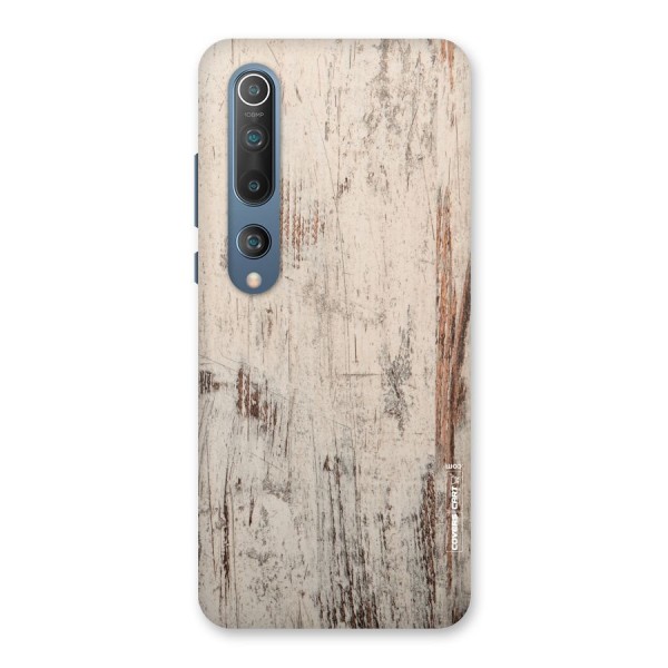 Rugged Wooden Texture Back Case for Mi 10