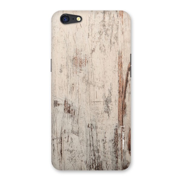 Rugged Wooden Texture Back Case for Oppo A71