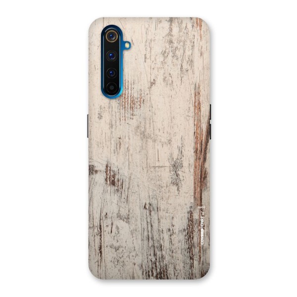 Rugged Wooden Texture Back Case for Realme 6 Pro