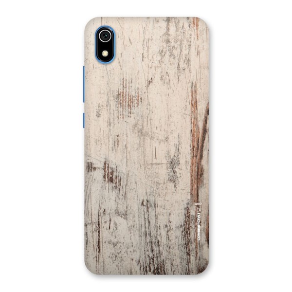 Rugged Wooden Texture Back Case for Redmi 7A