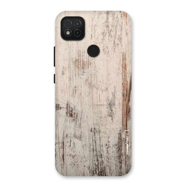 Rugged Wooden Texture Back Case for Redmi 9C