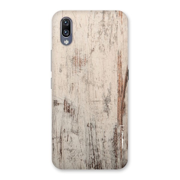 Rugged Wooden Texture Back Case for Vivo NEX