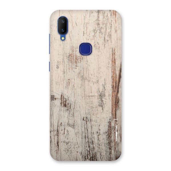 Rugged Wooden Texture Back Case for Vivo V11