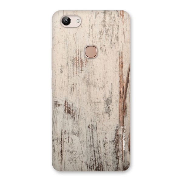 Rugged Wooden Texture Back Case for Vivo Y83