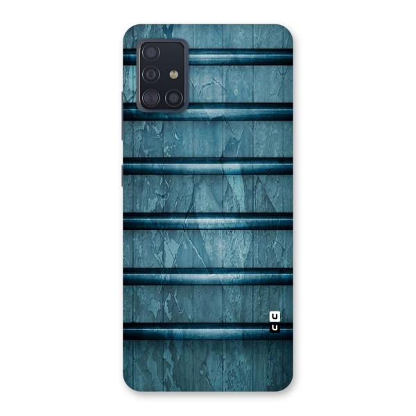 Rustic Blue Shelf Back Case for Galaxy A51