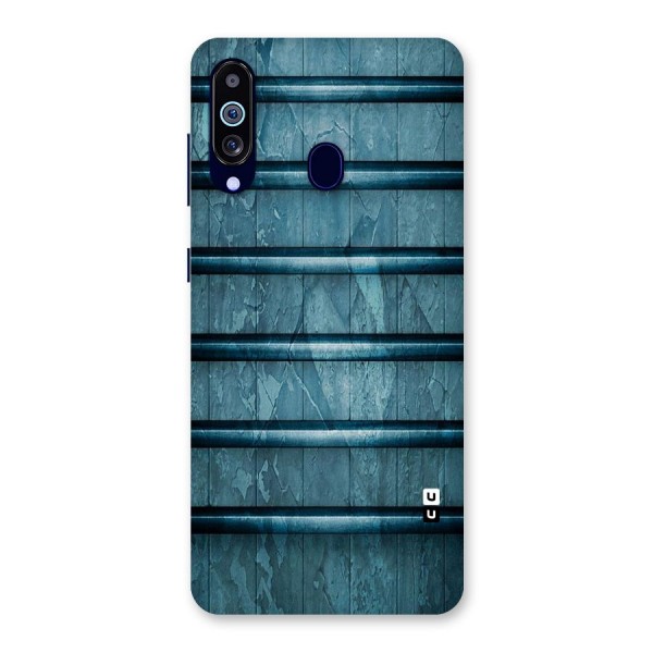 Rustic Blue Shelf Back Case for Galaxy A60