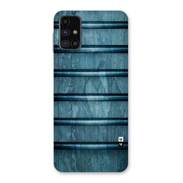 Rustic Blue Shelf Back Case for Galaxy M31s