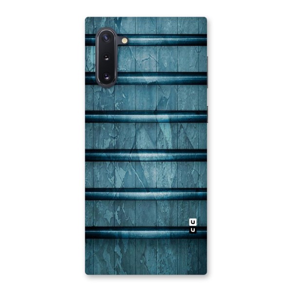 Rustic Blue Shelf Back Case for Galaxy Note 10