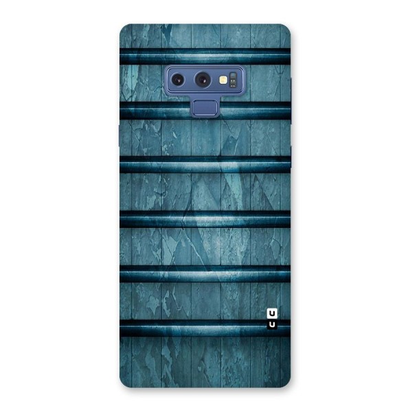 Rustic Blue Shelf Back Case for Galaxy Note 9