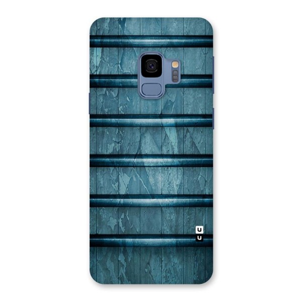 Rustic Blue Shelf Back Case for Galaxy S9